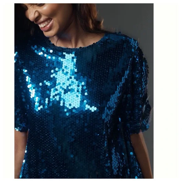 amanda uprichard ace dress blue Ace Mini Dress main image 1